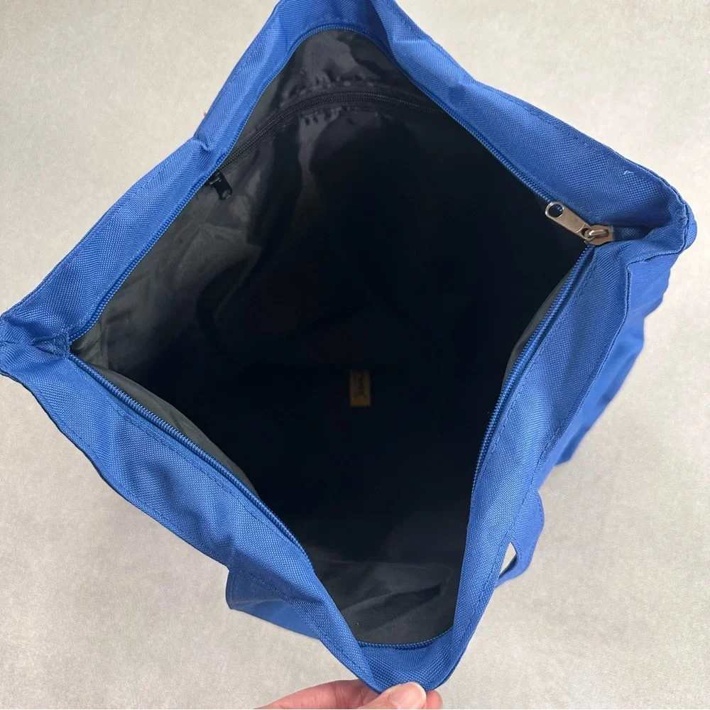 Norwex Zipper Tote Bag. Blue.